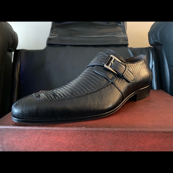Mezlan Genuine Lizard Loafers - Picture 7 of 8